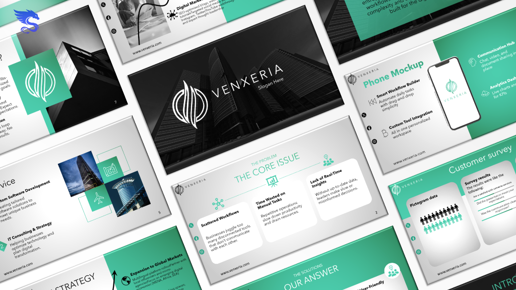 Venxeria Enterprise Workflow Pitch Deck